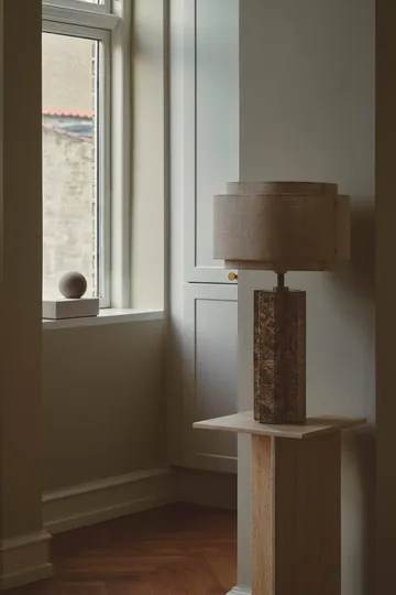 Takai marble table lamp - Beige, Ø30x55 cm - Design For The People