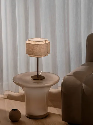 Takai table lamp - Beige, Ø21x37 cm - Design For The People