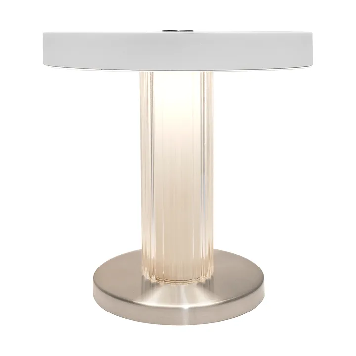 Trezzi portable table lamp - White - Design For The People
