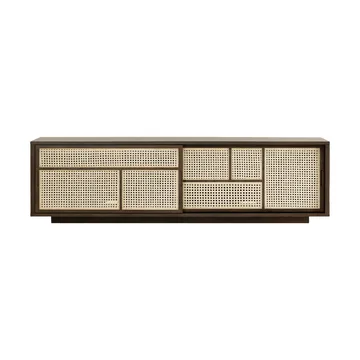 Air side table low - Dark oak - Design House Stockholm