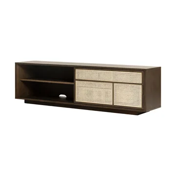 Air side table low - Dark oak - Design House Stockholm