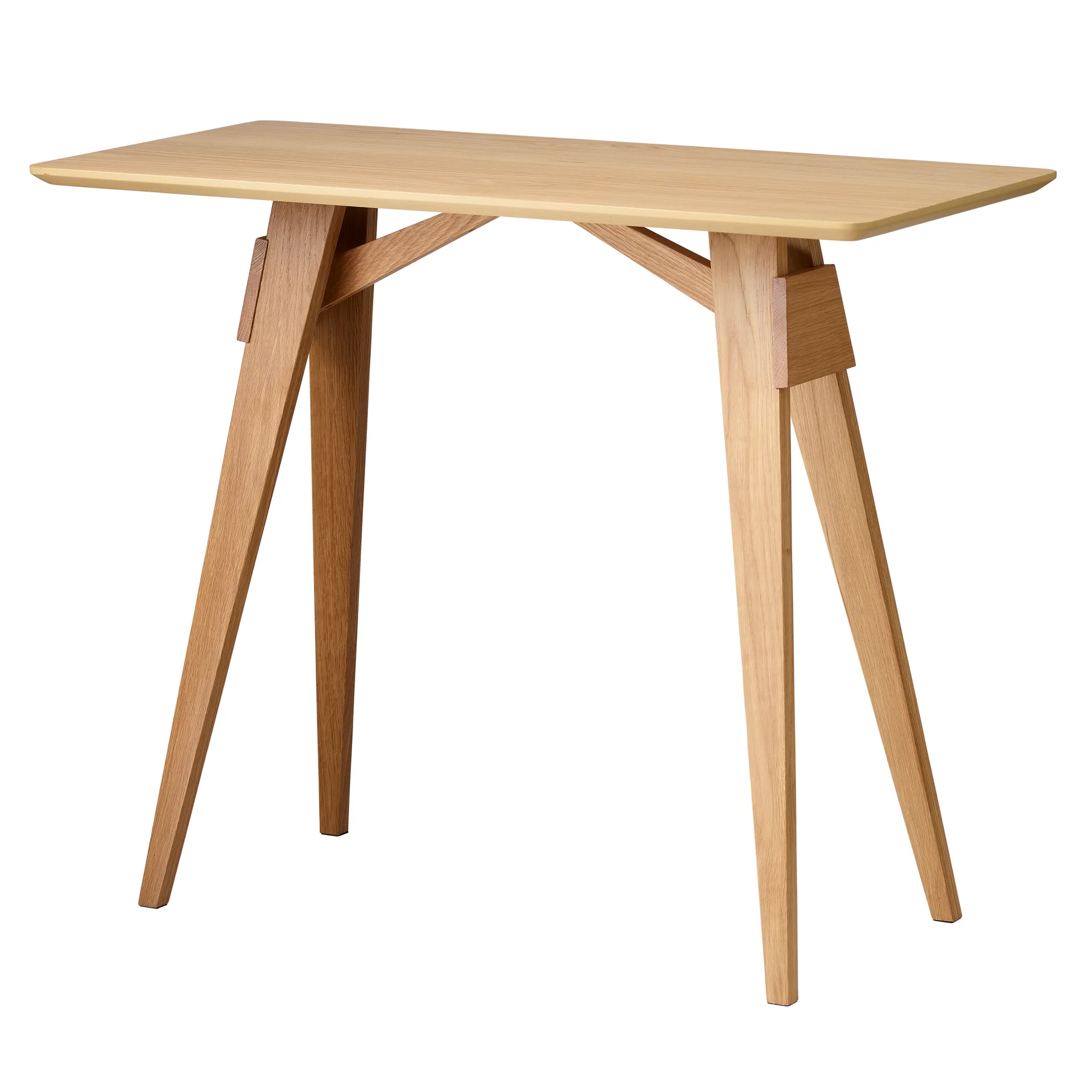 Arco side table L, Oak Design House Stockholm