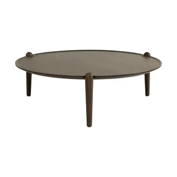 Aria coffee table - Dark oak, Ø90x30 cm - Design House Stockholm