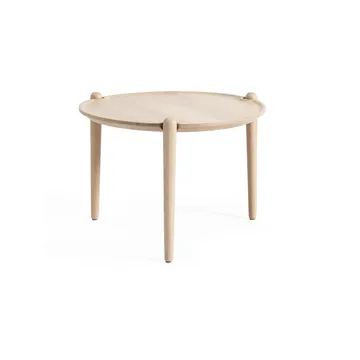 Aria coffee table - Light oak, Ø50x37 cm - Design House Stockholm