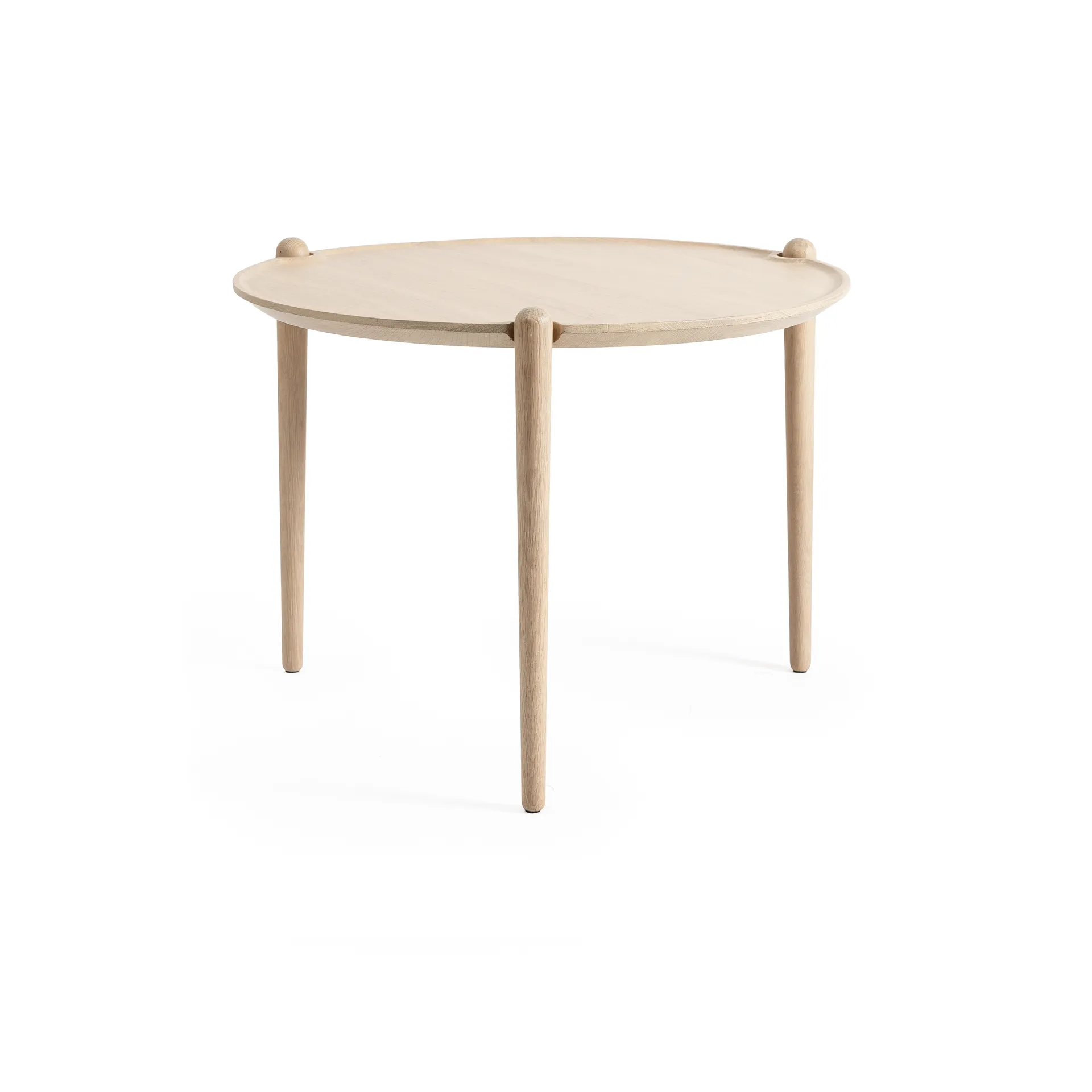 Aria coffee table, Light oak, Ø60x46 cm Design House Stockholm