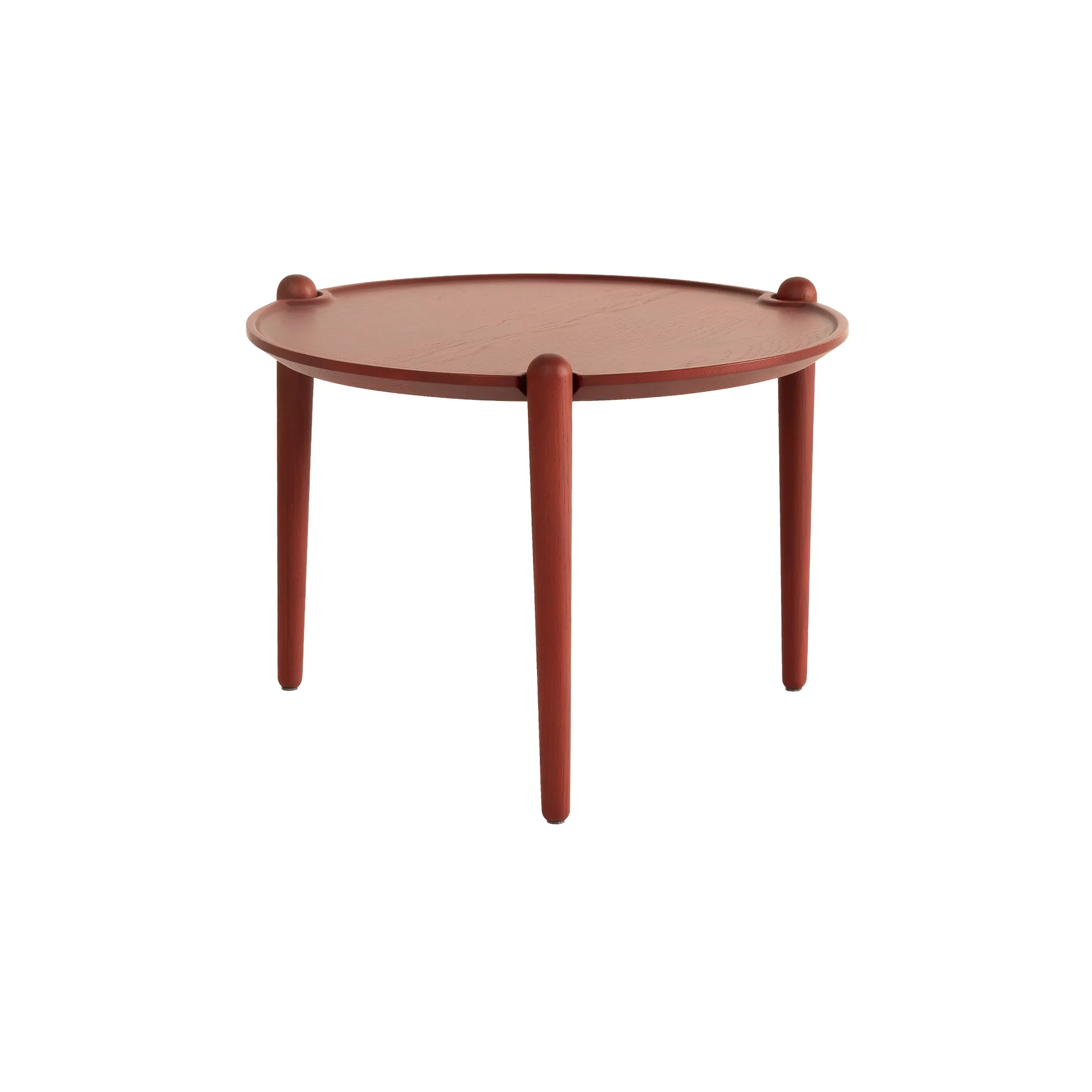 Aria coffee table, Red, Ø50x37 cm Design House Stockholm