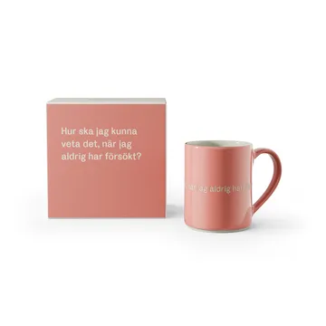 Astrid Lindgren mug, how am I supposed to know that.. - Swedish text - Design House Stockholm