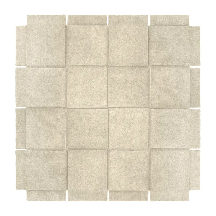 Basket Rug Beige - 245x245 cm - Design House Stockholm