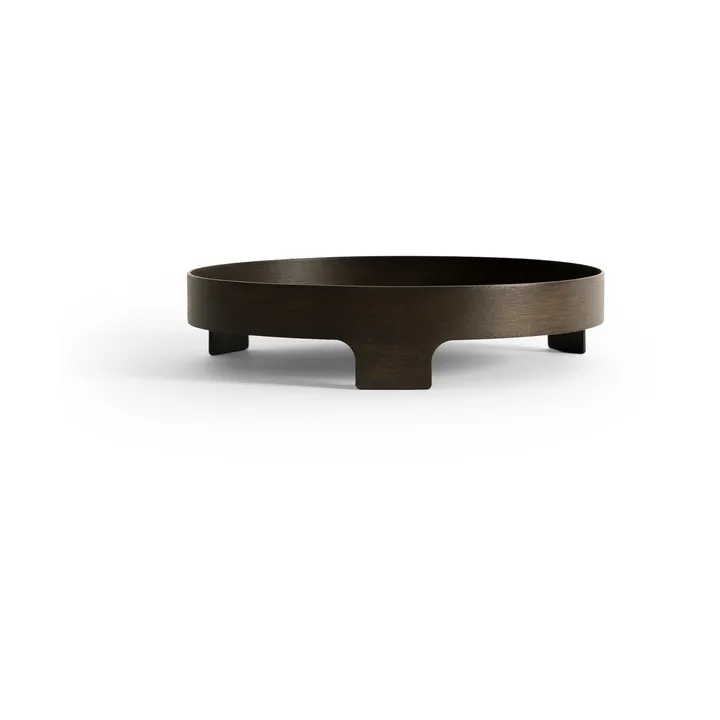 Bridge tray - Dark oak, Ø42 cm - Design House Stockholm
