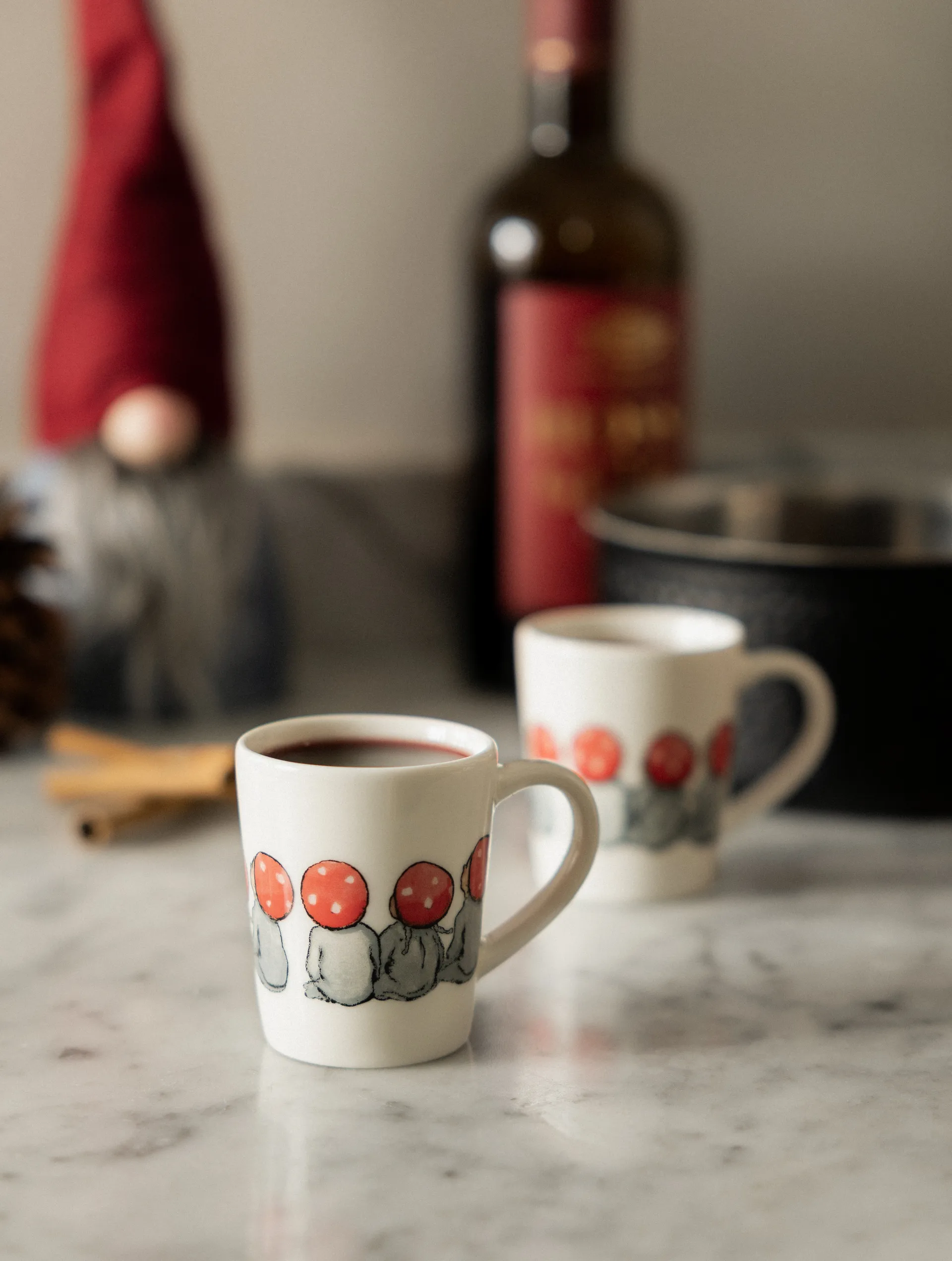 Children of the forest mulled wine mug 2-pack, 10 cl Design House Stockholm