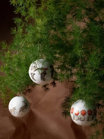 Elsa Beskow Christmas tree ornament 3-pack - Set nr 8 - Design House Stockholm