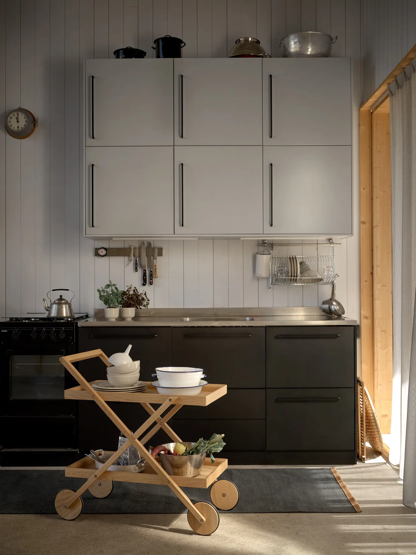 Exit serving trolley, Oak Design House Stockholm