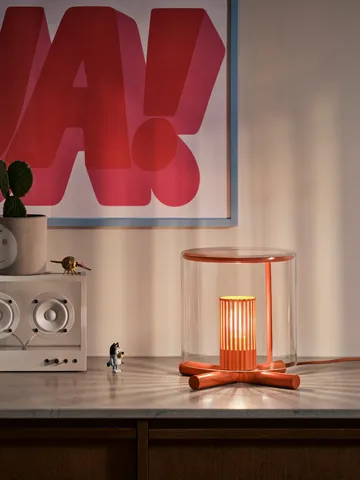Fire Place table lamp - Red - Design House Stockholm