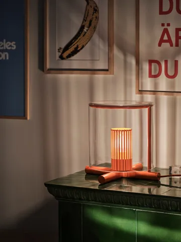Fire Place table lamp - Red - Design House Stockholm
