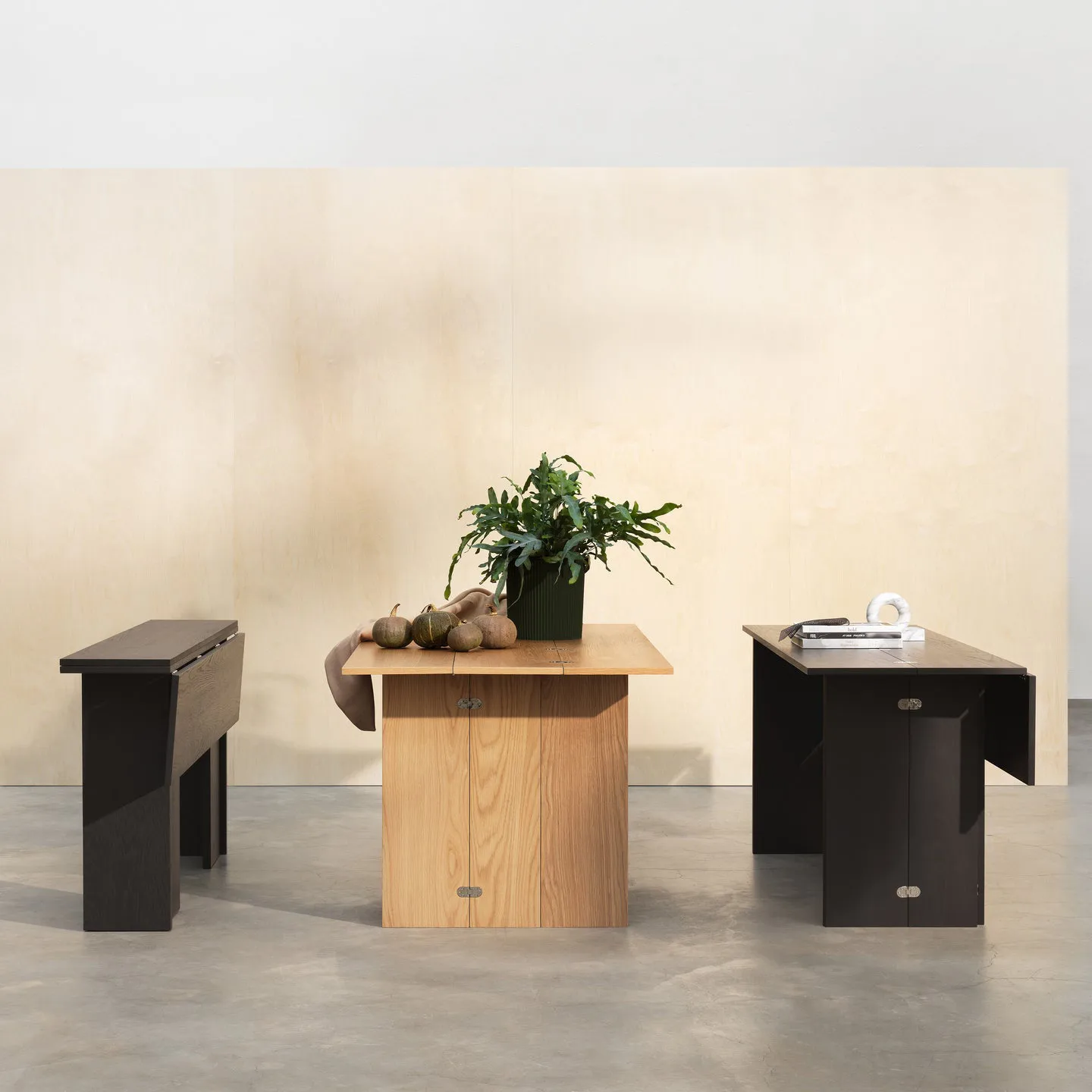 Flip table, Black 230 cm Design House Stockholm