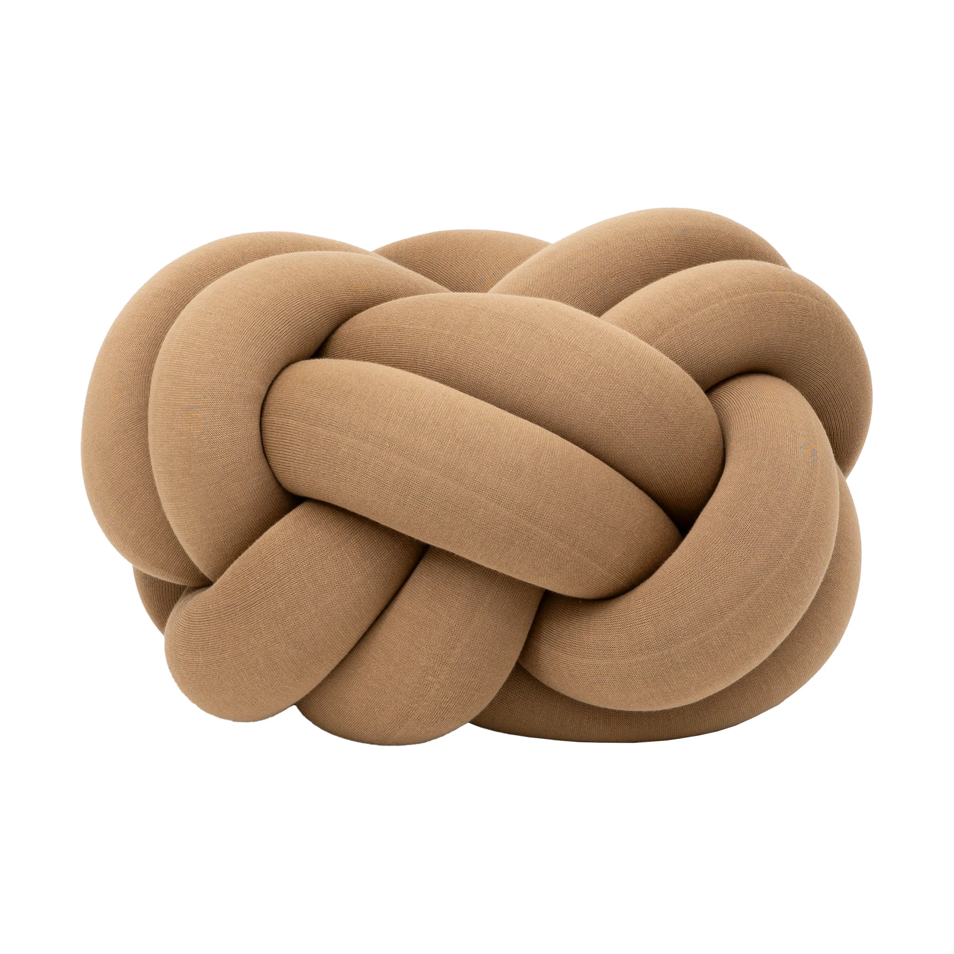 Knot cushion XL, Camel Design House Stockholm