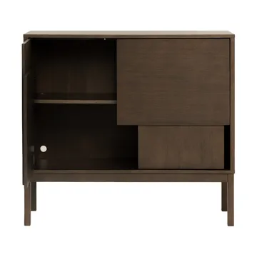 Layer sideboard - Dark oak, 120x110, with legs - Design House Stockholm