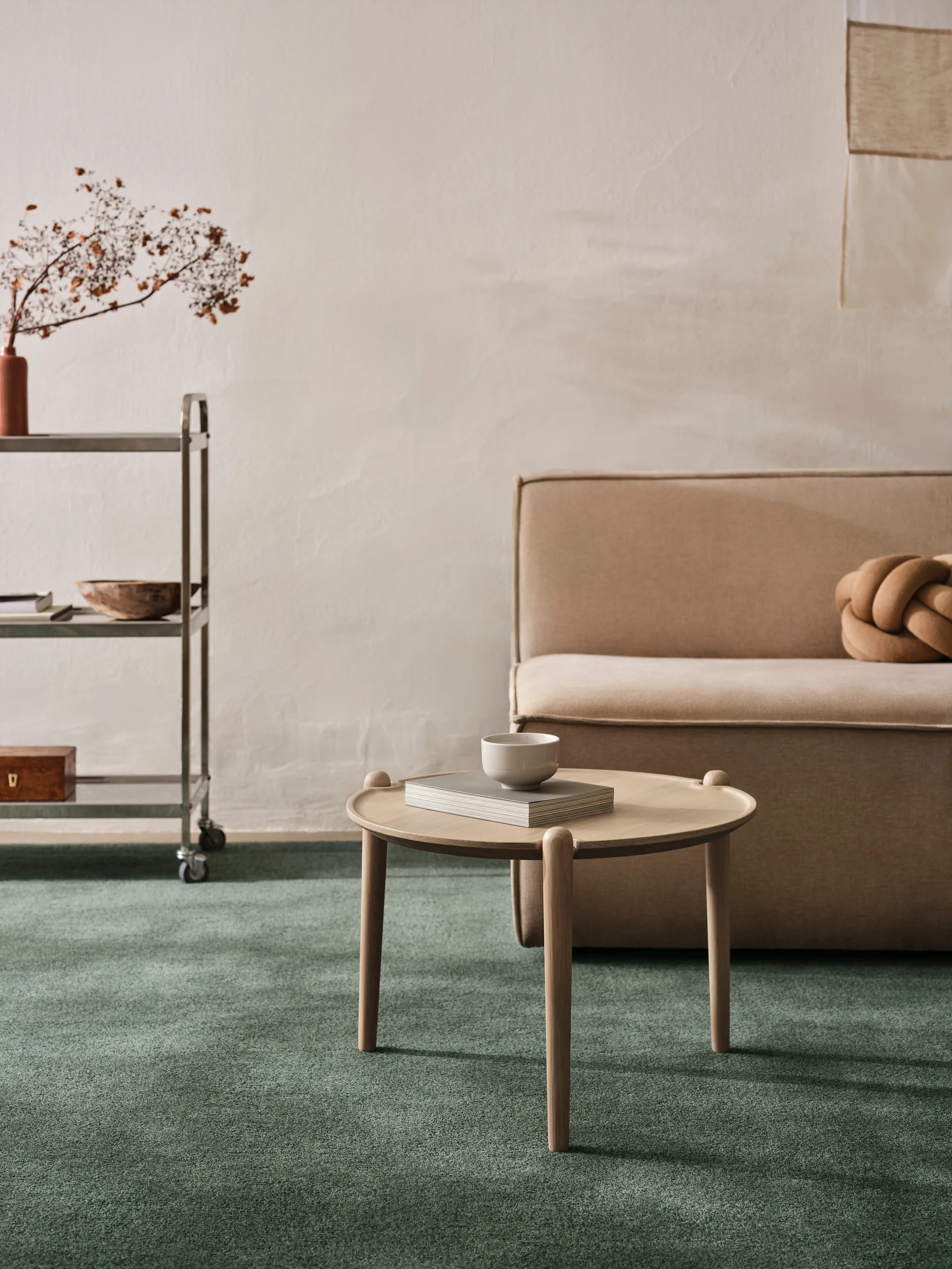 Level rug, 250x350 cm green Design House Stockholm