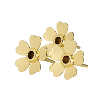 Me to You candle holder 3-pack - Gold - Design House Stockholm