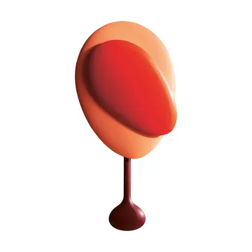 Mellow Clock wall clock - Red - Design House Stockholm
