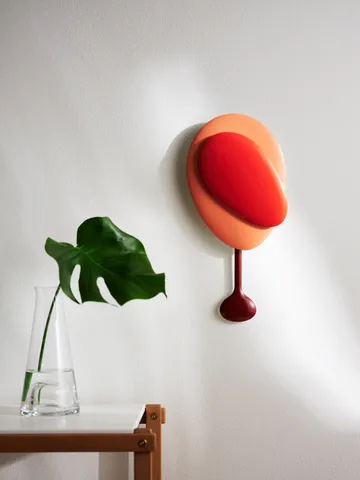 Mellow Clock wall clock - Red - Design House Stockholm