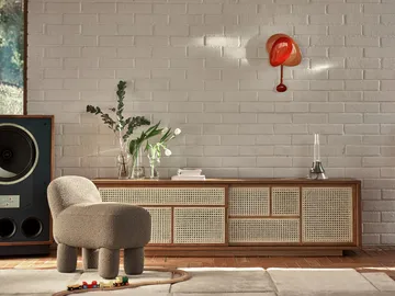 Mellow Clock wall clock - Red - Design House Stockholm