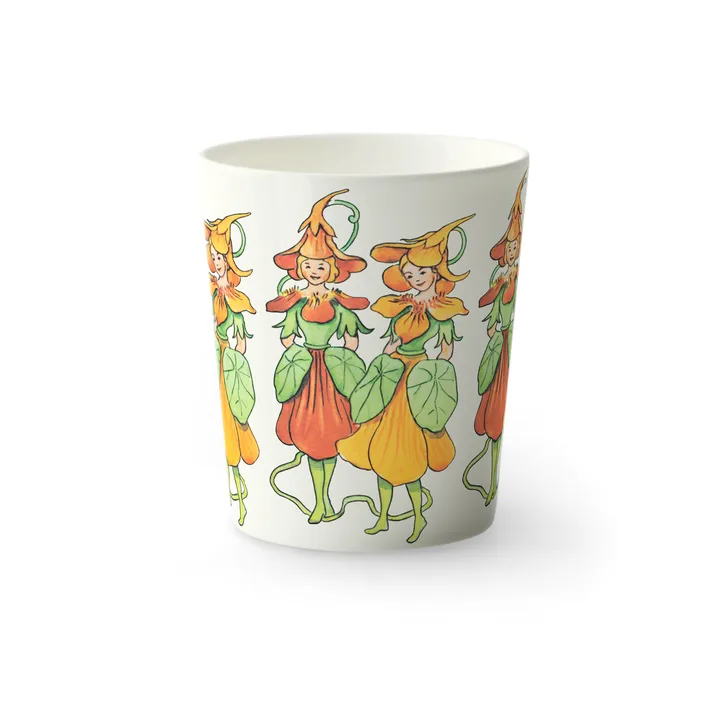 Nasturtium mug 28 cl - White - Design House Stockholm