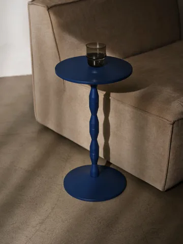 Pedestal table Ø31x67.5 cm - Blue - Design House Stockholm