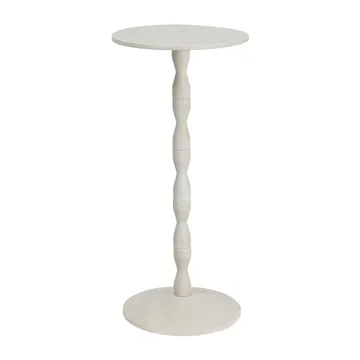 Pedestal table Ø31x67.5 cm - Stained white grey - Design House Stockholm