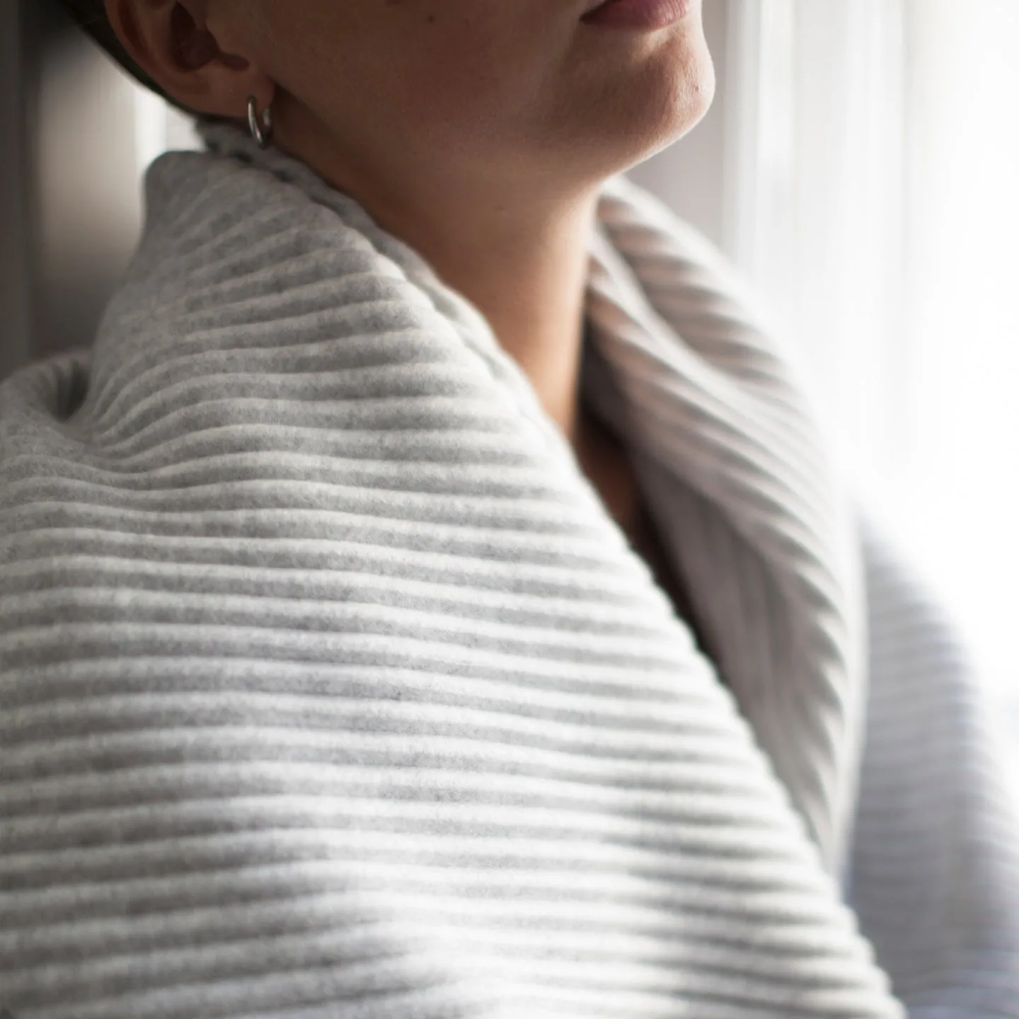 Pleece throw 140x160 cm, Light grey Design House Stockholm