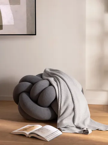 Pleece throw 140x160 cm - Light grey - Design House Stockholm