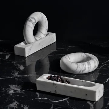 Tondo mortel - marble - Design House Stockholm
