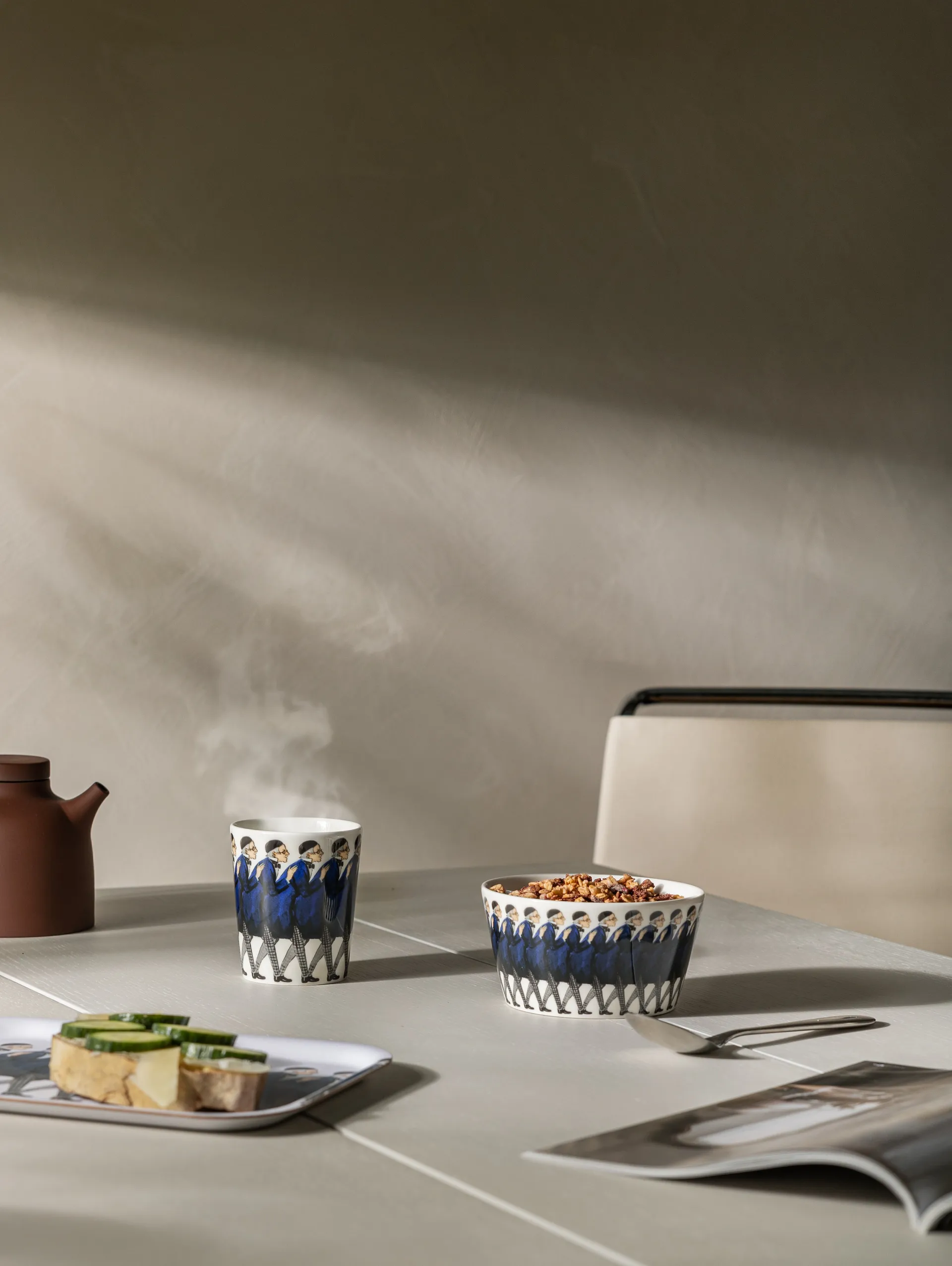 Uncle Blue tray square, 27x20 cm Design House Stockholm