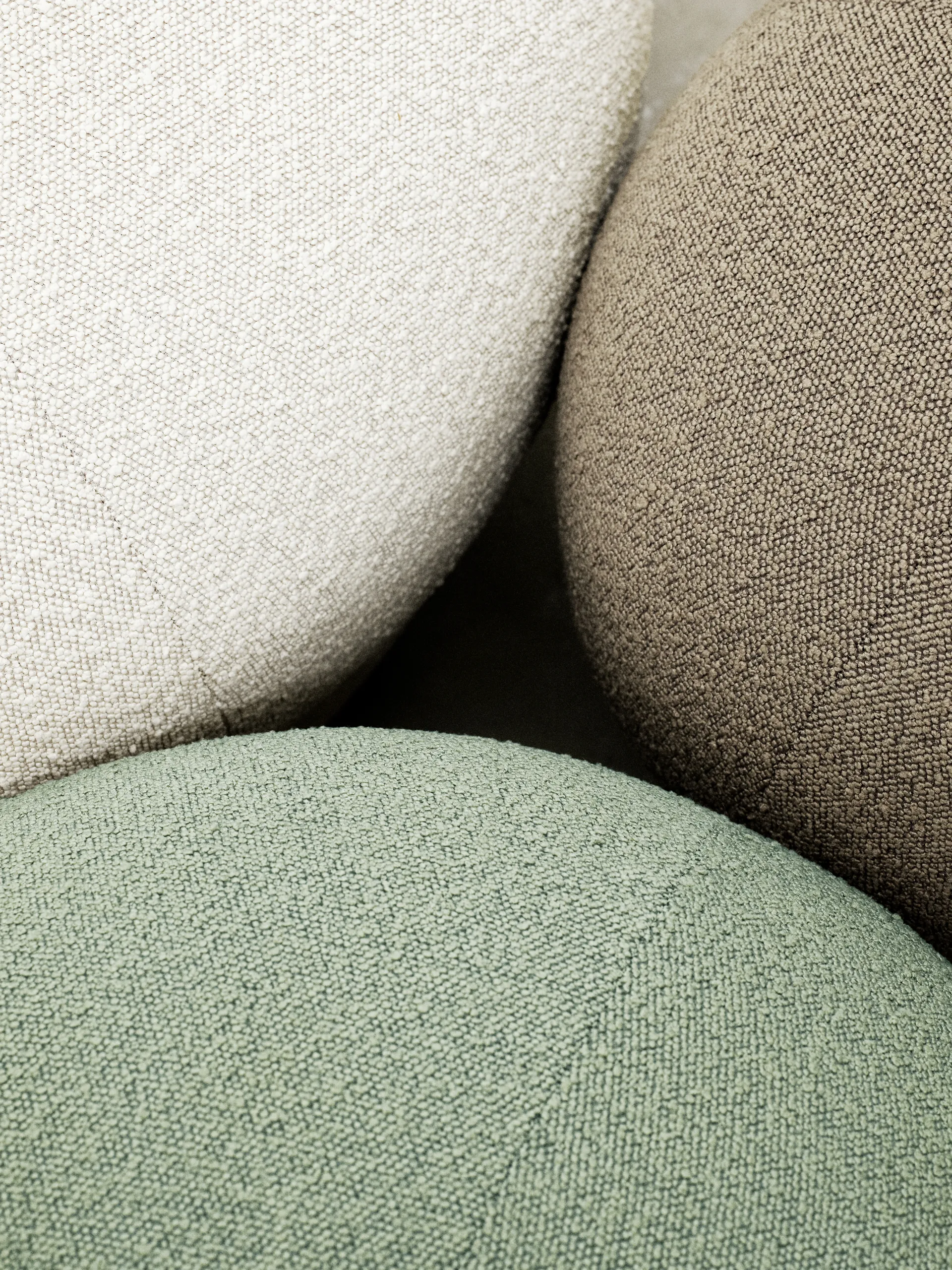 Uno pouf Ø50 cm, Cream Design House Stockholm