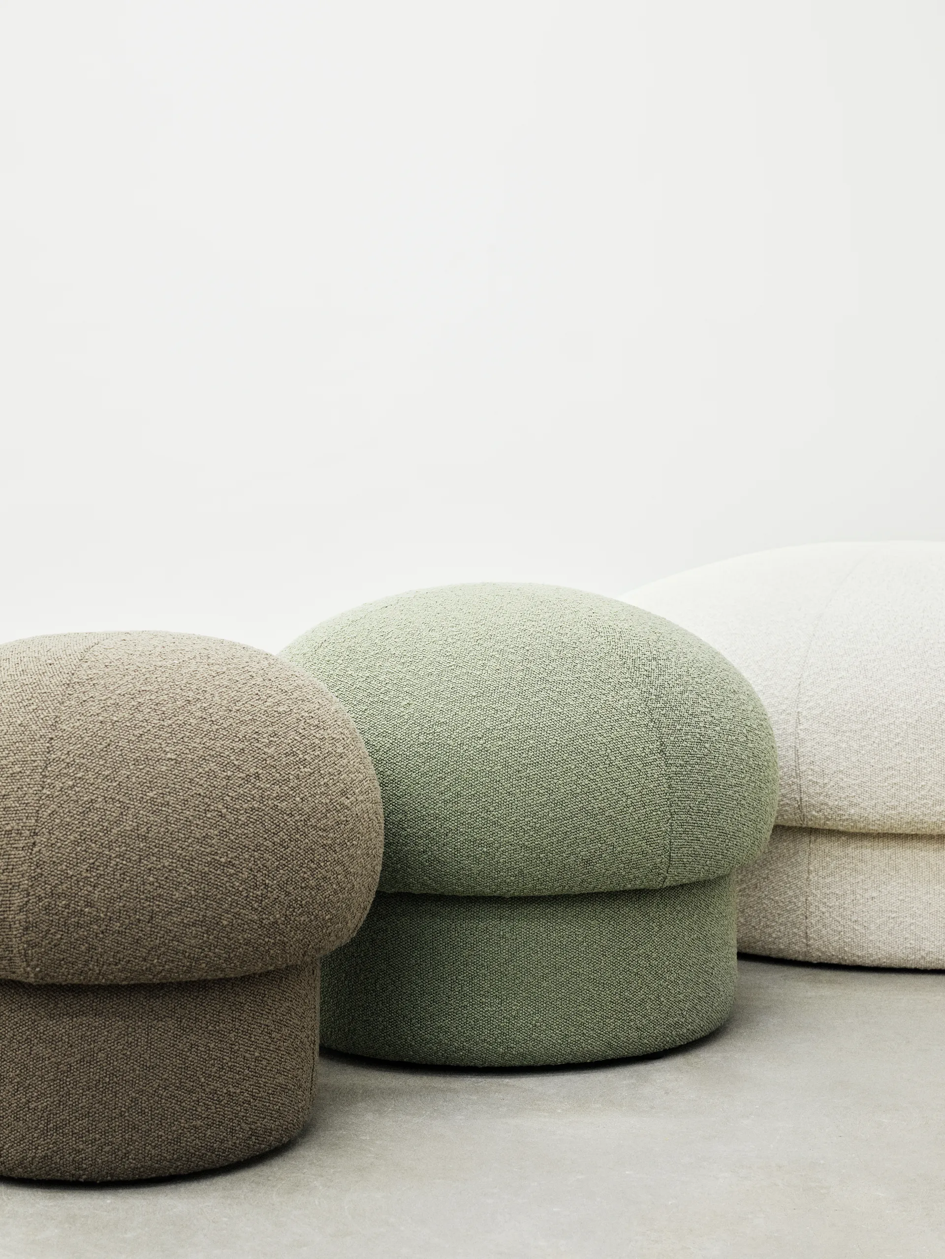 Uno pouf Ø65 cm, Cream Design House Stockholm