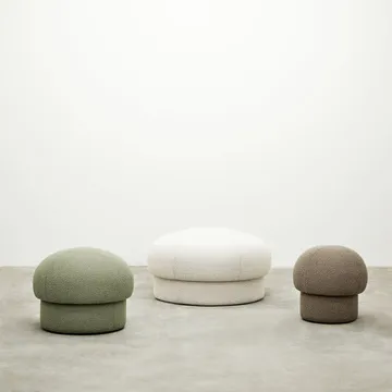 Uno pouf Ø94 cm - Cream - Design House Stockholm