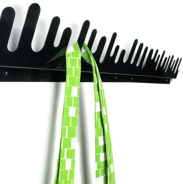Wave hanger - black - Design House Stockholm