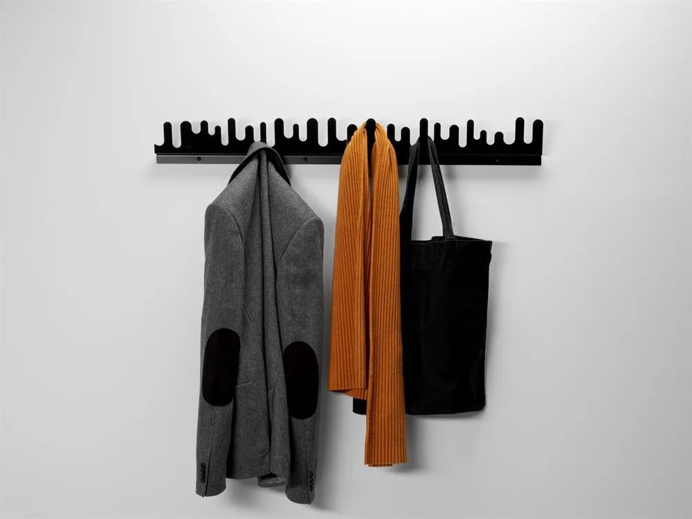 Wave hanger, black Design House Stockholm