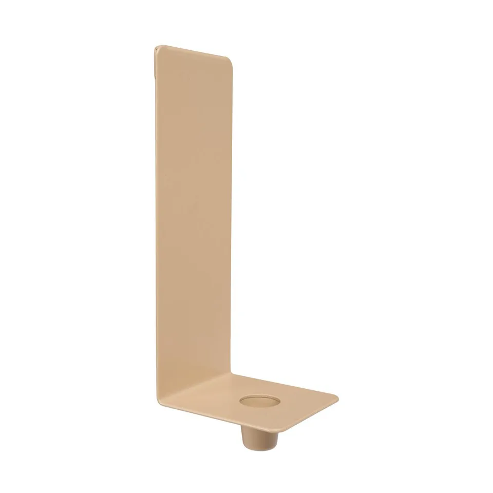 Cosy up wall-mounted candlestick 25 cm, Beige Design Letters
