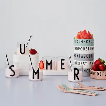 Design Letters children's cutlery melamine - Nude - Design Letters