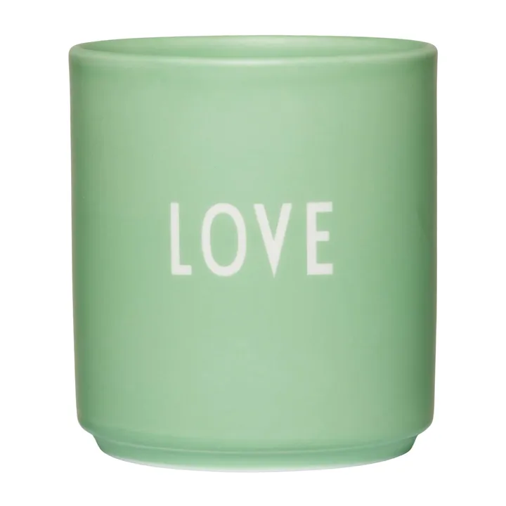 Design Letters favourite cup 25 cl - Love-green bliss - Design Letters