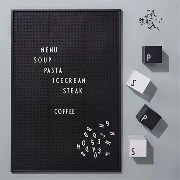 Design Letters letter board A2 - black - Design Letters