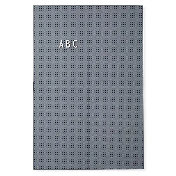 Design Letters letter board A3 - dark grey - Design Letters