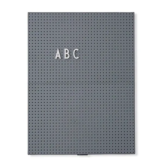 Design Letters letter board A4 - dark grey - Design Letters