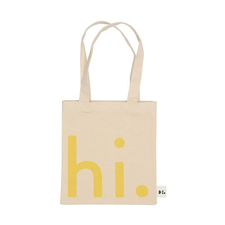 Design Letters Little hi. bag - Yellow - Design Letters