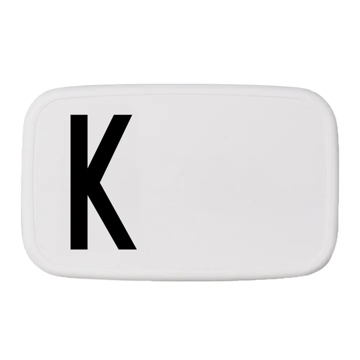 Design Letters lunch box - K - Design Letters