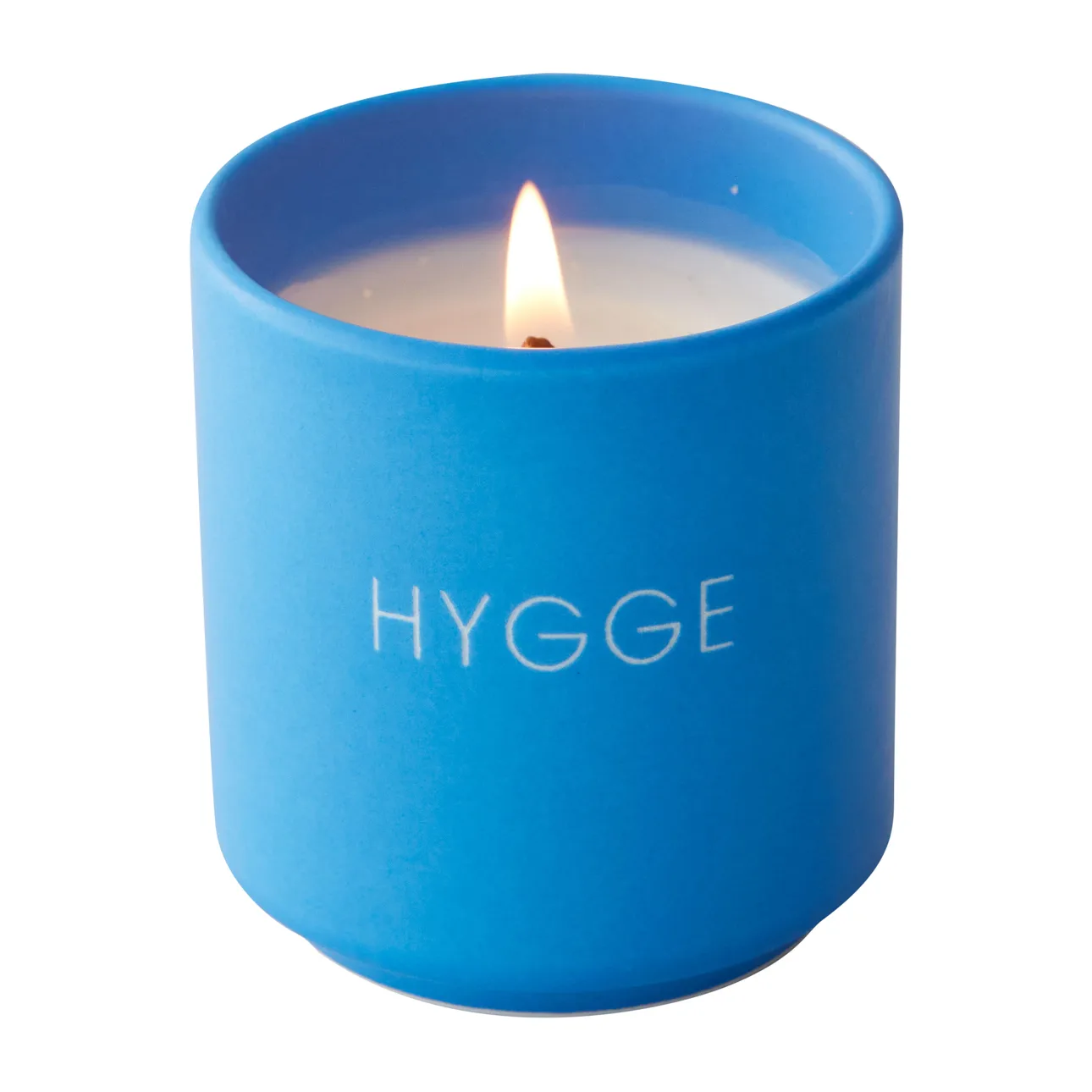 Design Letters scented candle Ø5.5 cm, Hygge-cobalt blue Design Letters