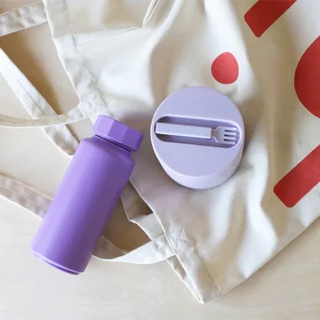 Design Letters thermal flask special edition - Purple - Design Letters