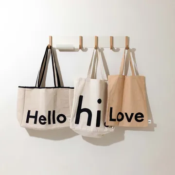 Design Letters Tote bag - Love-beige - Design Letters