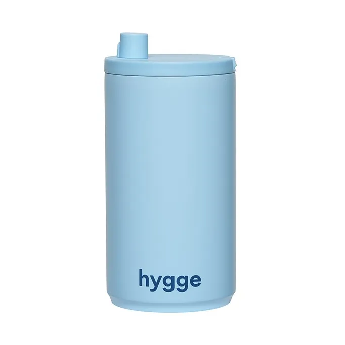 Design Letters travel mug 35 cl, Hygge-Light blue Design Letters